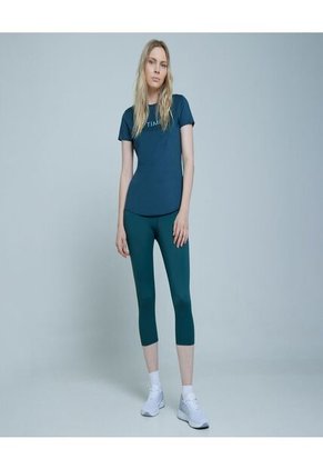 Leggins Para Mujer Medio Color Verde  Marca Ostu #40230506