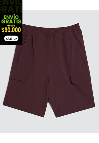 Bermuda Para Hombre  Color Café  Marca Ostu #60100418 Ostu