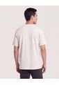 Camiseta Regular Texturizada  Para Hombre Gris Ostu de Ostu