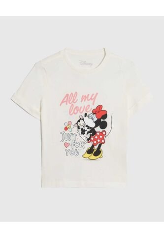 Camiseta Para Niña Minnie Mouse  De Infantil Niña #90090284 Ostu