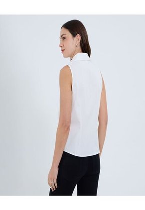 Blusa Para Mujer Manga Sisa Color Crudo Marca Ostu #40121132