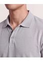 Polo Basica  Para Hombre Gris Ostu de Ostu