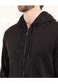 Buzo Para Hombre Zipper Color Negro Marca Ostu #60060271 de Ostu