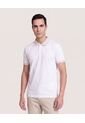 Polo Básica Cuello Tejido  Para Hombre Crema Ostu de Ostu