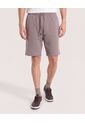 Bermuda Con Ajuste Cómodo  Para Hombre Café Ostu de Ostu