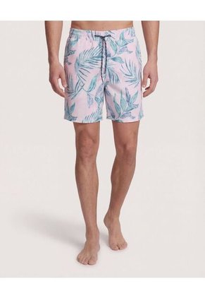 Ropa De Playa Para Hombre Pantaloneta De Baño Corta Color Morado Marca Ostu #60270057