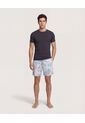Ropa De Playa  Para Hombre Pantaloneta De Baño Corta Color Morado Marca Ostu #60270057 de Ostu