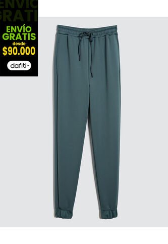 Pantalon Para Mujer Jogger Color Verde  Marca Ostu #40070622 Ostu
