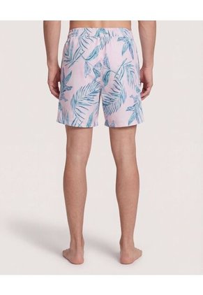 Ropa De Playa Para Hombre Pantaloneta De Baño Corta Color Morado Marca Ostu #60270057