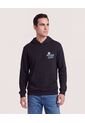 Buzo Hoodie Mickey Minimal  Para Hombre Negro Ostu de Ostu