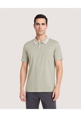 Polo Jersey Lycrada  Para Hombre Verde Ostu Ostu