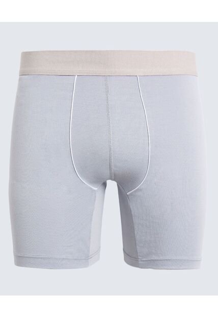 Boxer Para Hombre Filete Medio Algodón Color Gris  Marca Ostu #60000483