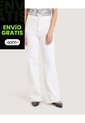 Jean Wide Leg Off White  Para Mujer Crudo Ostu de Ostu