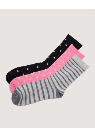 Medias X3 Para Mujer Caña Larga Color Surtido Marca Ostu #40980252 Ostu