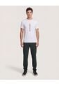 Camiseta  Para Hombre Manga Corta Cuello Redondo Color Blanco Marca Ostu #60091877 de Ostu