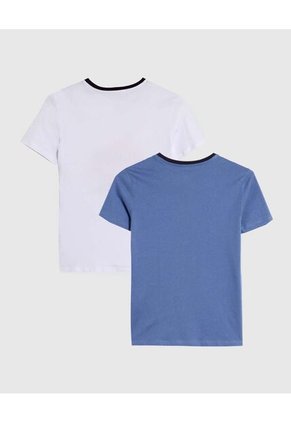 Camiseta Para Niño Manga Corta Color Pack X Marca Ostu #80090222