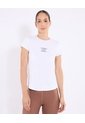 Camiseta  Para Mujer Manga Corta Cuello Redondo Color Blanco Marca Ostu #40092808 de Ostu