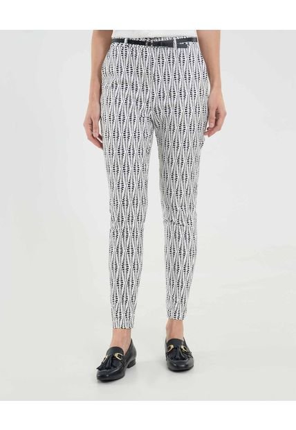 Pantalón Para Mujer Chino Color Crudo Marca Ostu #40070802