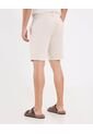 Bermuda  Para Hombre Regular Corto Color Beige Marca Ostu #60100486 de Ostu