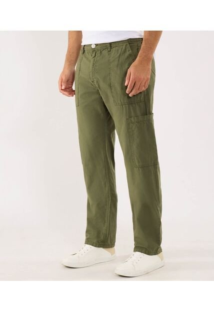 Pantalón Para Hombre Moda Color Verde Marca Ostu #60070516