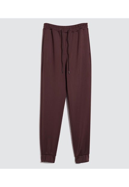 Pantalon Para Mujer Jogger Color Café  Marca Ostu #40070734