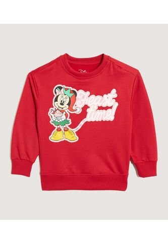 Buzo Infantil Niña Cuello Redondo Color Rojo Marca Ostu #90060170 Ostu