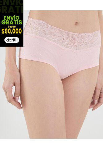 Panty Para Mujer Cachetero Color Pack X Marca Ostu #40800065 Ostu