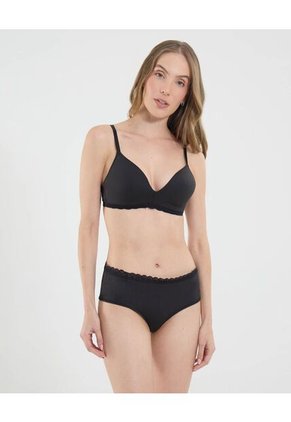 Panty Para Mujer Hipster Color Negro Marca Ostu #40800045