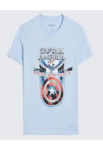 Camiseta Para Niño Capitán América  Infantil Niño #80090261 Ostu