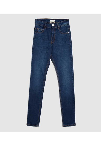 Jean Para Hombre Slim Color Azul Oscuro Marca Ostu #60160404