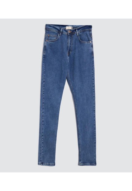 Jean Para Hombre Skinny Color Azul Medio Marca Ostu #60160380