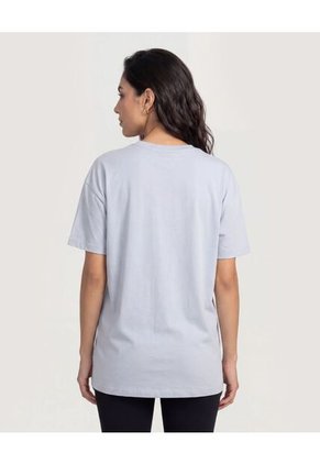 Camiseta Mickey Minnie Shine  Para Mujer Gris Ostu