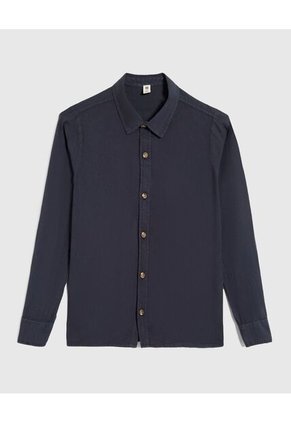 Camisa Para Niño Manga Larga Color Azul  Marca Ostu #80010049