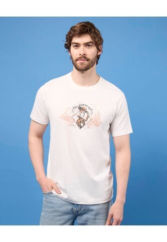 Camiseta Woody  Para Hombre Marfil Ostu Ostu