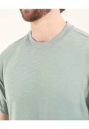 Camiseta Para Hombre Manga Corta Color Verde Marca Ostu #60091568