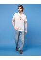 Camiseta Woody  Para Hombre Marfil Ostu de Ostu