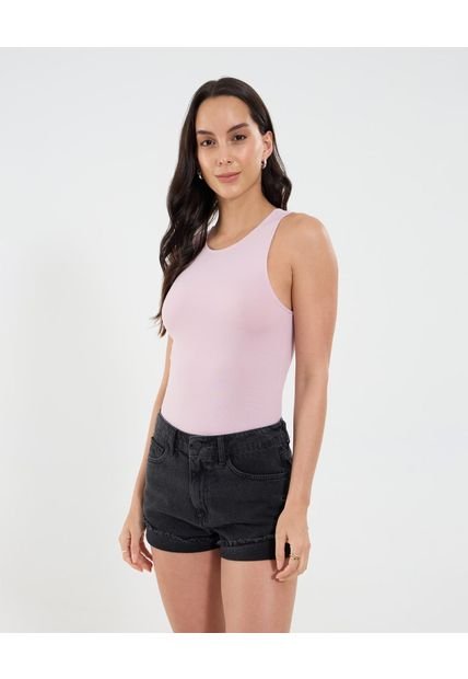 Body Para Mujer Manga Sisa Color Rosado Marca Ostu #40200182
