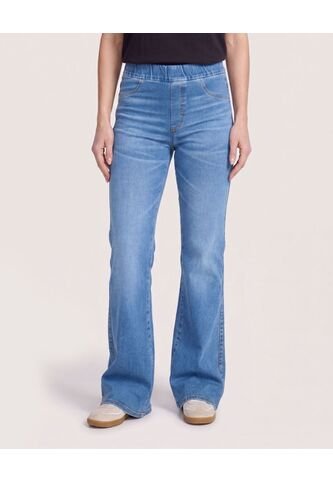 Jean Jegging Flare Tiro Alto  Para Mujer Azul Ostu Ostu