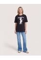 Jean Jegging Flare Tiro Alto  Para Mujer Azul Ostu de Ostu