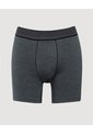 Boxer Medio Pretina A Rayas X1 Para Hombre Negro Ostu de Ostu