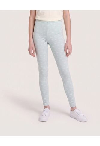 Pack X2 Leggings Básicos Para Niña  Infantil Niña Negro Ostu Ostu
