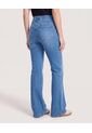 Jean Jegging Flare Tiro Alto  Para Mujer Azul Ostu de Ostu