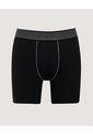 Boxer Medio Pretina A Rayas X1 Para Hombre Negro Ostu de Ostu