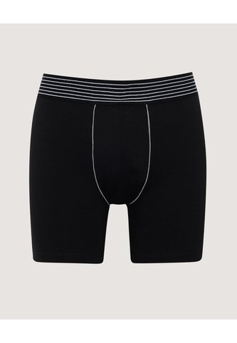 Boxer Medio Pretina A Rayas X1 Para Hombre Negro Ostu Ostu