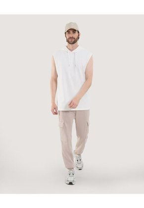 Pantalón Para Hombre Jogger Color Beige Marca Ostu #60070483