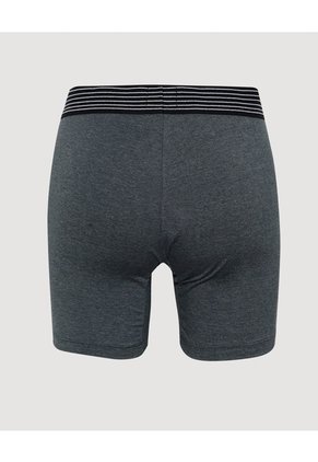 Boxer Medio Pretina A Rayas X1 Para Hombre Negro Ostu