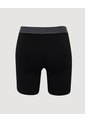 Boxer Medio Pretina A Rayas X1 Para Hombre Negro Ostu de Ostu