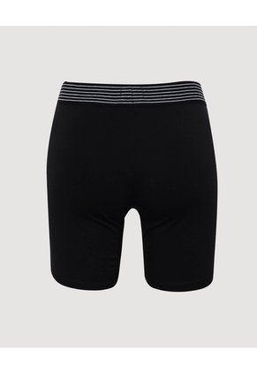 Boxer Medio Pretina A Rayas X1 Para Hombre Negro Ostu