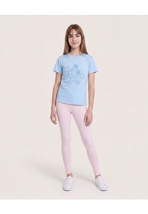 Pack X2 Leggings Básicos Para Niña Infantil Niña Negro Ostu