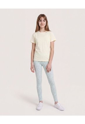 Pack X2 Leggings Básicos Para Niña Infantil Niña Negro Ostu
